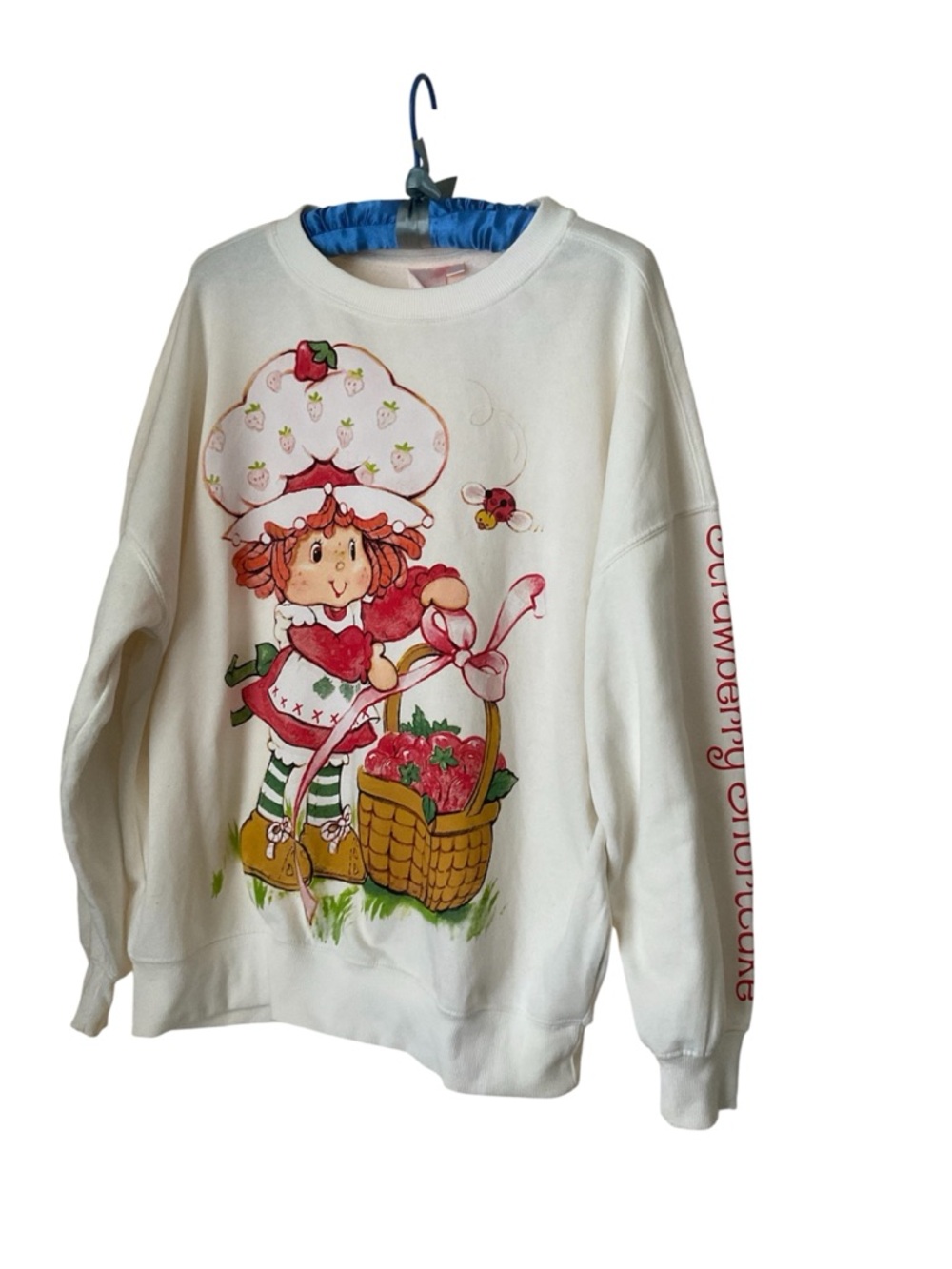 Strawberry Shortcake Sweatshirt Women’s size  S/ M 
 Graphic cotton blend